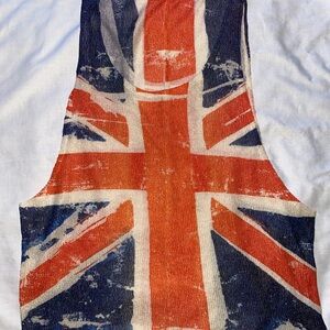 Union Jack Tank Top - Red, Blue, White